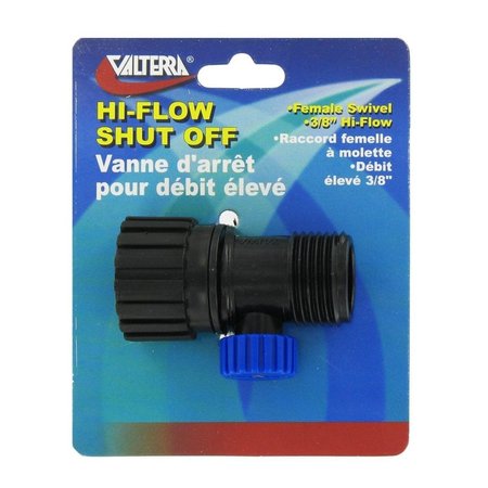 VALTERRA HI FLOW SHUT OFF VALVE, CARDED A01-0144VP